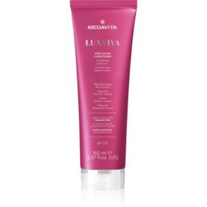 Medavita LUXVIVA Post Color Conditioner balsam de păr cu efect de hrănire pentru păr vopsit 150 ml-Țena