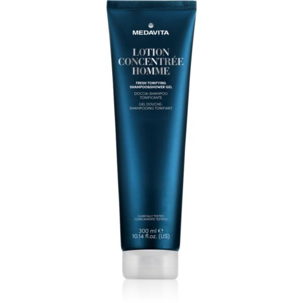 Medavita Lotion Concentree Homme Fresh Tonifying Shampoo & Shower Gel 2 in 1 gel de dus si sampon 300 ml-ro