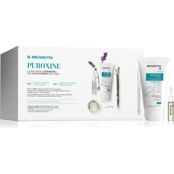 Medavita Puroxine Set set cadou pentru păr-ro
