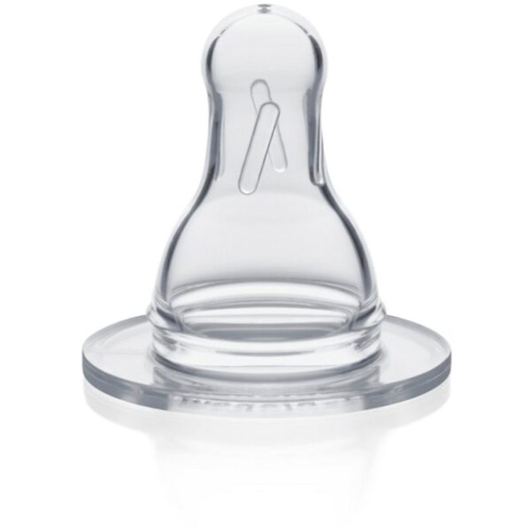 Medela Spare Teats tetină pentru biberon M 3m+ 2 buc-Țena