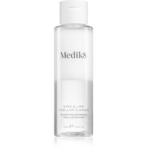 Medik8 Eyes & Lips Micellar Cleanse demachiant pentru machiajul rezistent la apa 100 ml-Țena