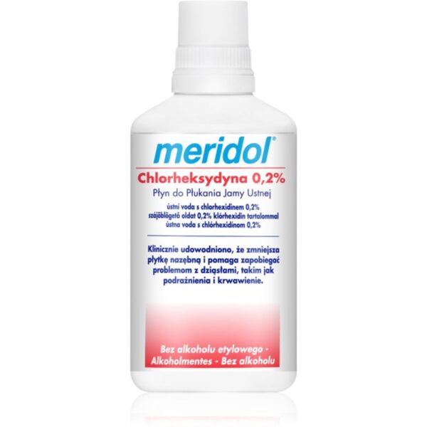 Meridol Chlorhexidine apă de gură 300 ml-Țena