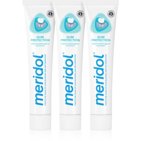 Meridol Gum Protection pastă de dinți ajuta la refacerea gingiilor iritate 3 x 75 ml-ro