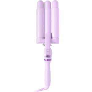 Mermade Cutie Waver 22 mm ondulator triplu pentru păr Lilac 1 buc-Țena