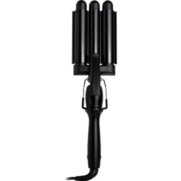 Mermade Pro Waver 32 mm ondulator triplu pentru păr Black 1 buc-Țena