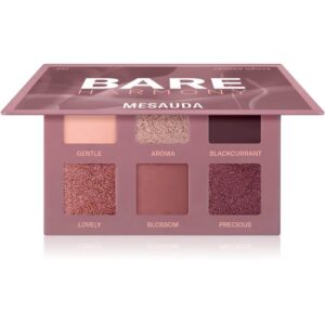 Mesauda Milano Bare Harmony paleta farduri de ochi culoare 201 Tender Mauve 6x1 g-ro
