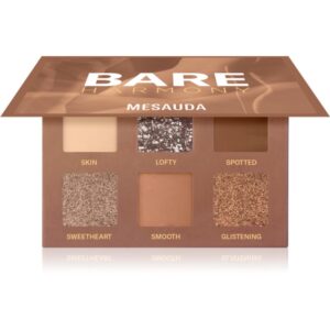 Mesauda Milano Bare Harmony paleta farduri de ochi culoare 206 Timeless Nude 6x1 g-ro