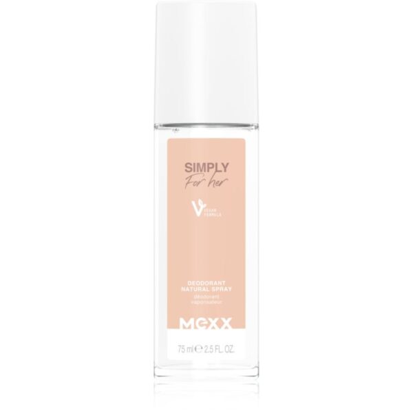 Mexx Simply For Her New Deo cu atomizor pentru femei 75 ml-Țena