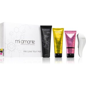 Mi Amante Professional Glamour Keratin Set set cadou pentru un par stralucitor si catifelat 4 buc-ro