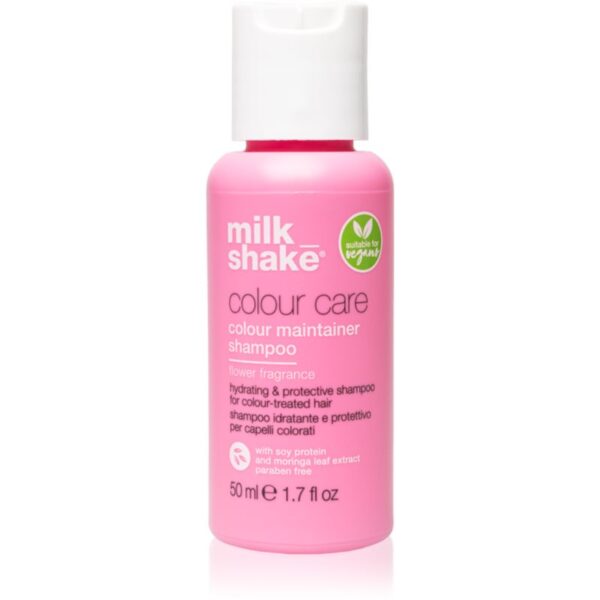 Milk Shake Color Care Flower Fragrance sampon hidratant pentru protecția culorii 50 ml-ro
