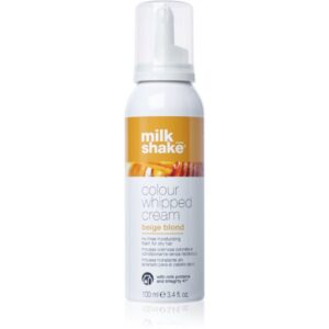 Milk Shake Colour Whipped Cream spuma tonica pentru toate tipurile de păr Beige Blond 100 ml-ro