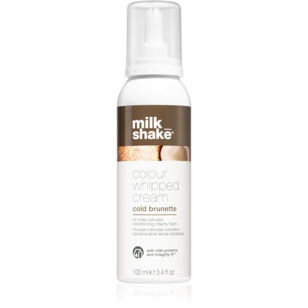 Milk Shake Colour Whipped Cream spuma tonica pentru toate tipurile de păr Cold Brunette 100 ml-ro