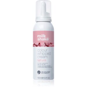 Milk Shake Colour Whipped Cream spuma tonica pentru toate tipurile de păr Light Pink 100 ml-ro