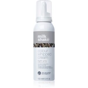 Milk Shake Colour Whipped Cream spuma tonica pentru toate tipurile de păr Light gray 100 ml-ro