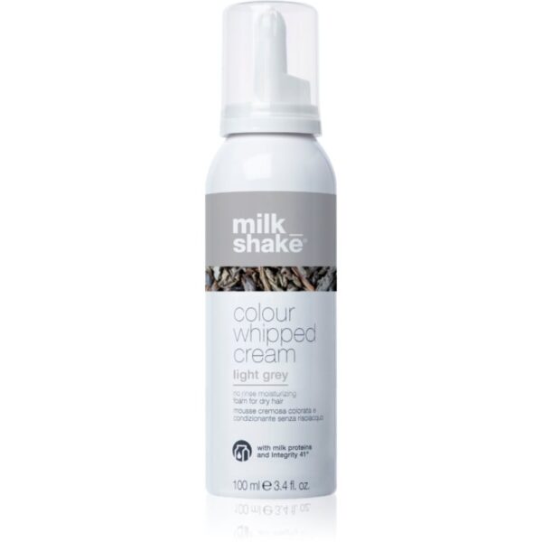 Milk Shake Colour Whipped Cream spuma tonica pentru toate tipurile de păr Light gray 100 ml-ro