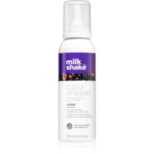 Milk Shake Colour Whipped Cream spuma tonica pentru toate tipurile de păr Violet 100 ml-ro