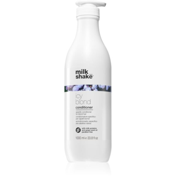 Milk Shake Icy Blond Conditioner balsam pentru păr blond 1000 ml-Țena