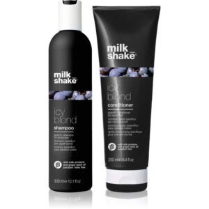 Milk Shake Icy Blond Duo Pack set pentru parul blond cu suvite-ro