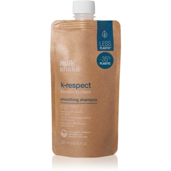 Milk Shake K-Respect Smoothing Shampoo sampon de curatare delicat sulfate free 250 ml-Țena