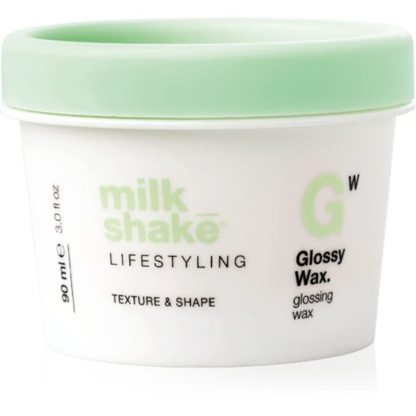 Milk Shake Lifestyling Glossy Wax ceară pentru definire și strălucire 90 ml-ro