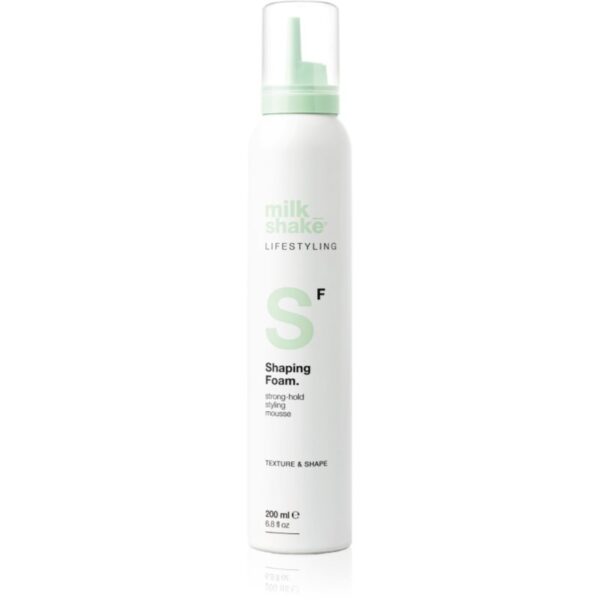Milk Shake Lifestyling Shaping Foam spumă de styling pentru păr 200 ml-Țena
