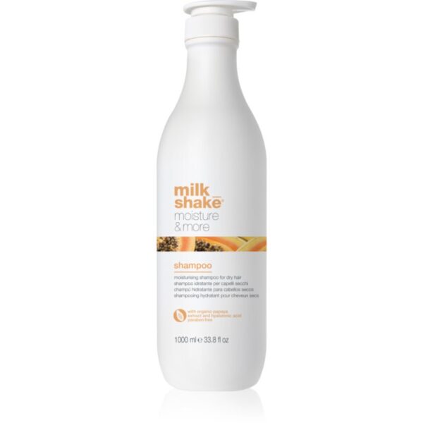 Milk Shake Moisture & More Shampoo sampon hidratant pentru par uscat 1000 ml-Țena