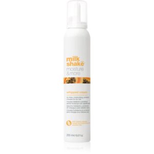 Milk Shake Moisture & More Whipped Cream tratament de hidratare fara clatire pentru par uscat 200 ml-Țena