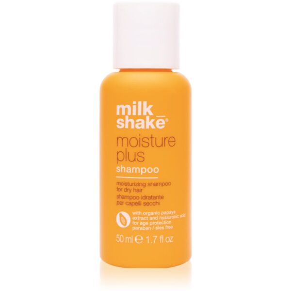 Milk Shake Moisture Plus sampon hidratant pentru par uscat 50 ml-ro