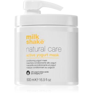 Milk Shake Natural Care Active Yogurt masca de iaurt activa pentru păr 500 ml-Țena