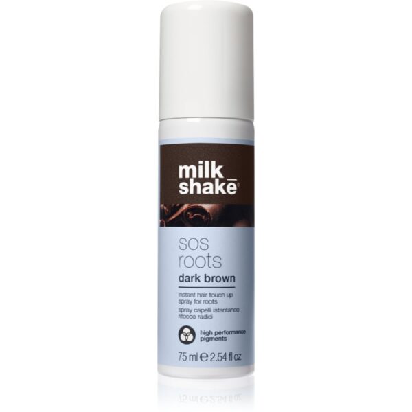 Milk Shake Sos roots spray instant pentru camuflarea rădăcinilor crescute Dark brown 75 ml-ro