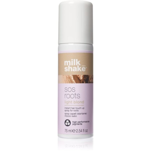 Milk Shake Sos roots spray instant pentru camuflarea rădăcinilor crescute Light Blond 75 ml-ro