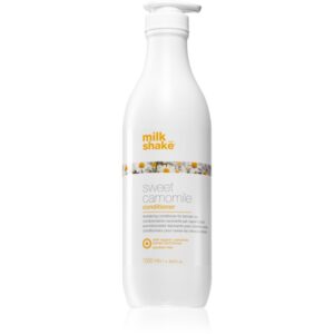 Milk Shake Sweet Camomile balsam hranitor pentru par blond fără parabeni 1000 ml-ro