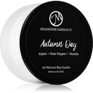 Milkhouse Candle Co. Creamery Autumn Day lumânare parfumată Sampler Tin 42 g-ro