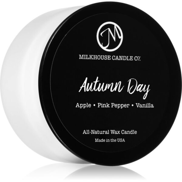 Milkhouse Candle Co. Creamery Autumn Day lumânare parfumată Sampler Tin 42 g-ro