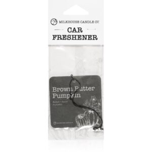 Milkhouse Candle Co. Creamery Brown Butter Pumpkin etichetă parfumată pentru ușă pentru mașină 1 buc-ro