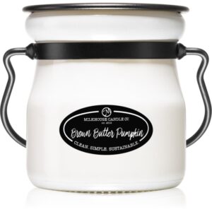 Milkhouse Candle Co. Creamery Brown Butter Pumpkin lumânare parfumată Cream Jar 142 g-ro