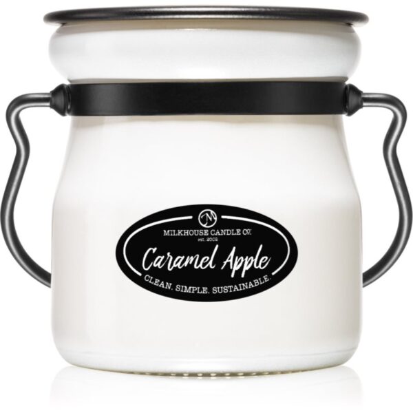 Milkhouse Candle Co. Creamery Caramel Apple lumânare parfumată Cream Jar 142 g-Țena