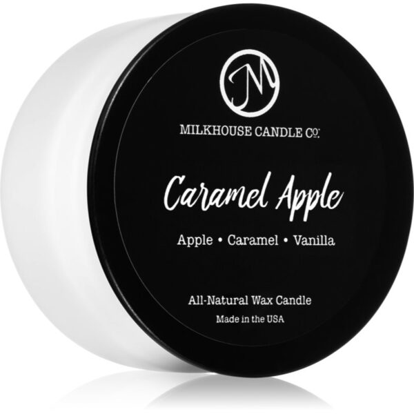 Milkhouse Candle Co. Creamery Caramel Apple lumânare parfumată Sampler Tin 42 g-ro