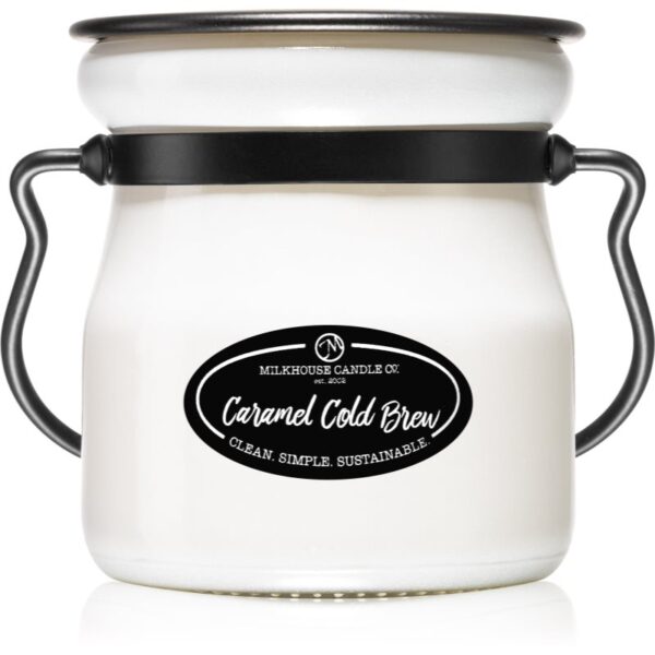 Milkhouse Candle Co. Creamery Caramel Cold Brew lumânare parfumată Cream Jar 142 g-Țena