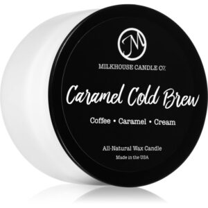 Milkhouse Candle Co. Creamery Caramel Cold Brew lumânare parfumată Traveler Tin 106 g-Țena