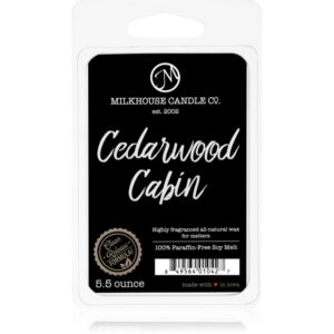 Milkhouse Candle Co. Creamery Cedarwood Cabin ceară pentru aromatizator 155 g-ro