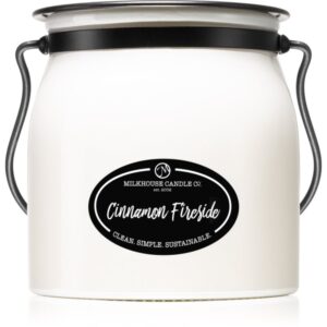 Milkhouse Candle Co. Creamery Cinnamon Fireside lumânare parfumată Butter Jar 454 g-ro