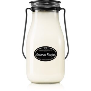 Milkhouse Candle Co. Creamery Cinnamon Fireside lumânare parfumată Milkbottle 396 g-ro
