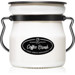 Milkhouse Candle Co. Creamery Coffee Break lumânare parfumată Cream Jar 142 g-Țena