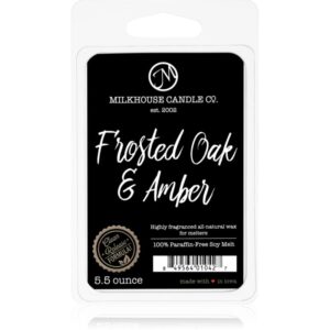 Milkhouse Candle Co. Creamery Frosted Oak & Amber ceară pentru aromatizator 155 g-ro