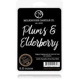 Milkhouse Candle Co. Creamery Plums & Elderberry ceară pentru aromatizator 155 g-Țena