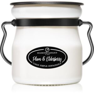 Milkhouse Candle Co. Creamery Plums & Elderberry lumânare parfumată Cream Jar 142 g-Țena