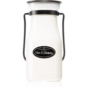 Milkhouse Candle Co. Creamery Plums & Elderberry lumânare parfumată Milkbottle 227 g-Țena