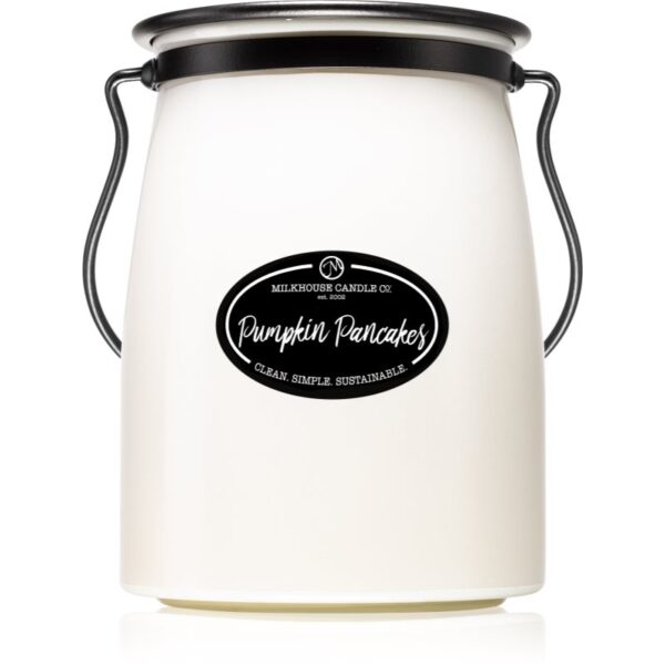Milkhouse Candle Co. Creamery Pumpkin Pancakes lumânare parfumată Butter Jar 624 g-ro