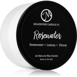 Milkhouse Candle Co. Creamery Rosewater lumânare parfumată 42 g-ro